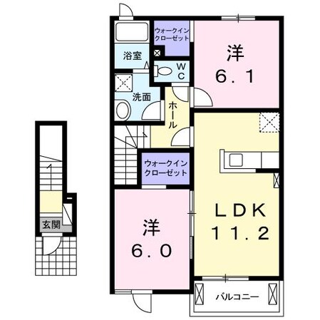 ラーク　ヒルズの物件間取画像